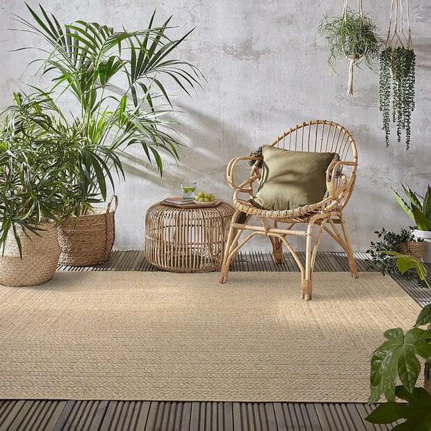 flycarpets Jute Look Buitenkleed - Ceres Kader Naturel flycarpets Jute Look Buitenkleed - Ceres Kader Naturel