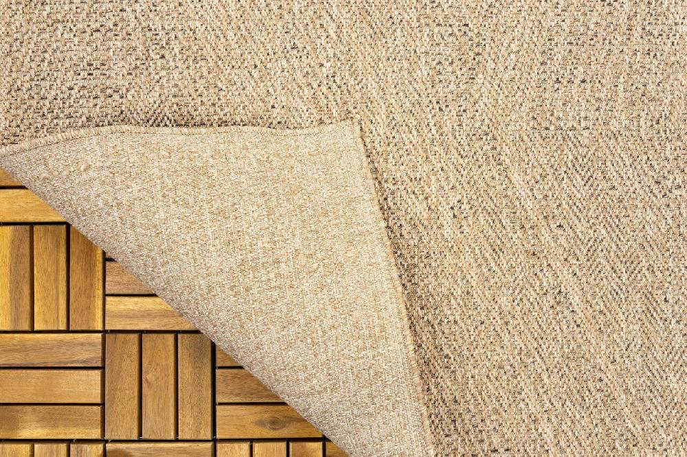 Flycarpets Jute Look Buitenkleed - Ceres Tweed Naturel