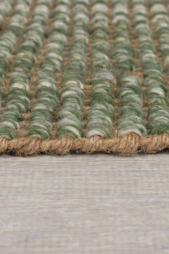 Flycarpets Jute Ombre Laagpolig Wol Mix Vloerkleed - Elegante Warmte & Stijl