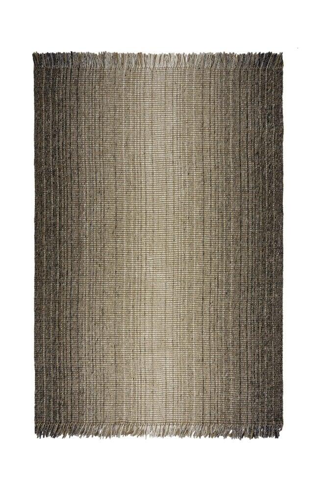 Flycarpets Jute Ombre Laagpolig Wol Mix Vloerkleed - Elegante Warmte & Stijl