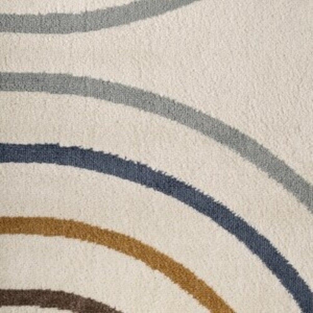 Flycarpets Kindervloerkleed - Adventures Japandi Crème/Kleurrijk