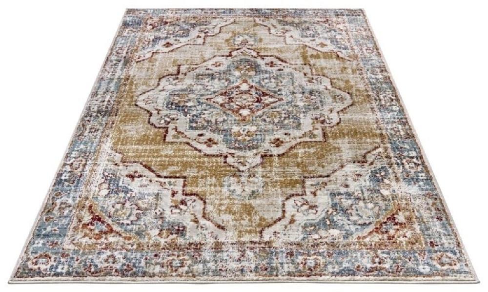 Flycarpets Klassiek Vintage Vloerkleed - Strozzi Rood/Multi