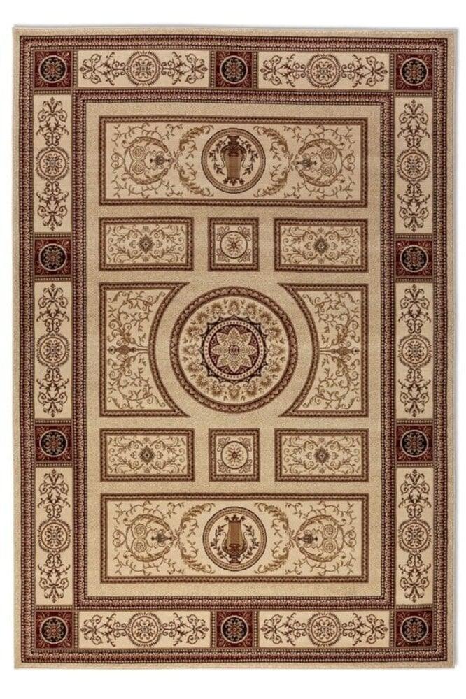 Flycarpets Klassiek Vloerkleed - Herat Guzara Crème/Bruin