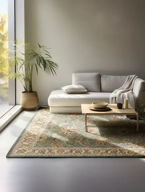 flycarpets Klassiek vloerkleed - Herat Harirud Mint Groen
