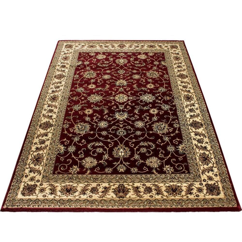 Flycarpets Klassiek Vloerkleed - Marrakesh Rood/Beige
