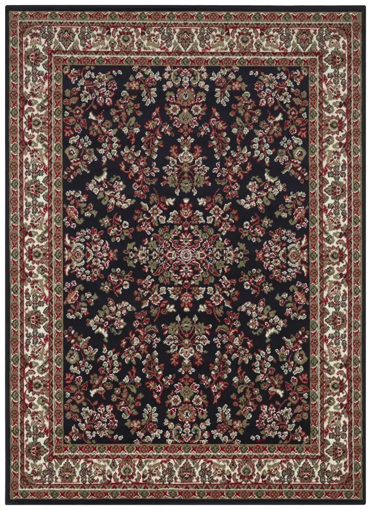 Flycarpets Klassiek Vloerkleed - Oriental Donkerblauw
