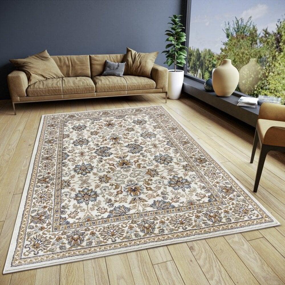 Flycarpets Klassiek Vloerkleed - Saraceni Crème/Multi
