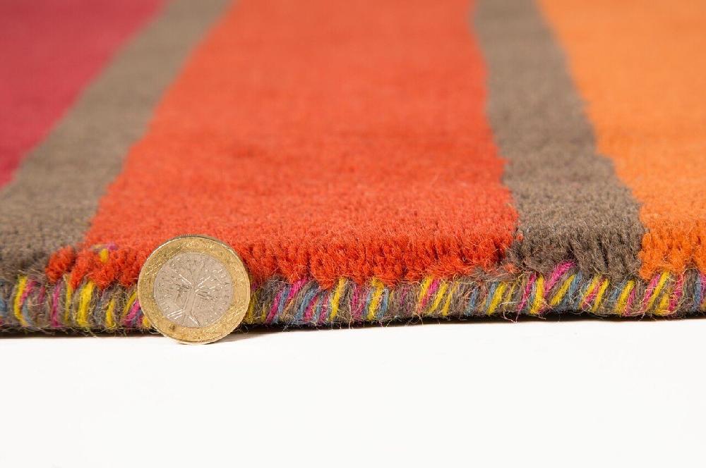 Flycarpets Loper Modern Vloerkleed - Candy - Laagpolig - Gestreept - Multi: Levendige Luxe & Duurzaamheid