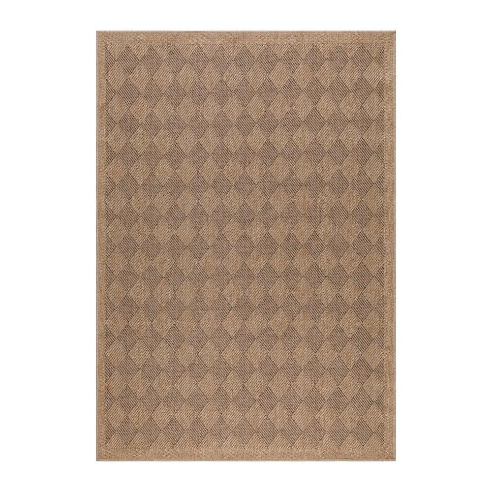 Flycarpets Lucia Naturel Sisal Beige Vloerkleed - Buitenkleed Voor Binnen & Buiten