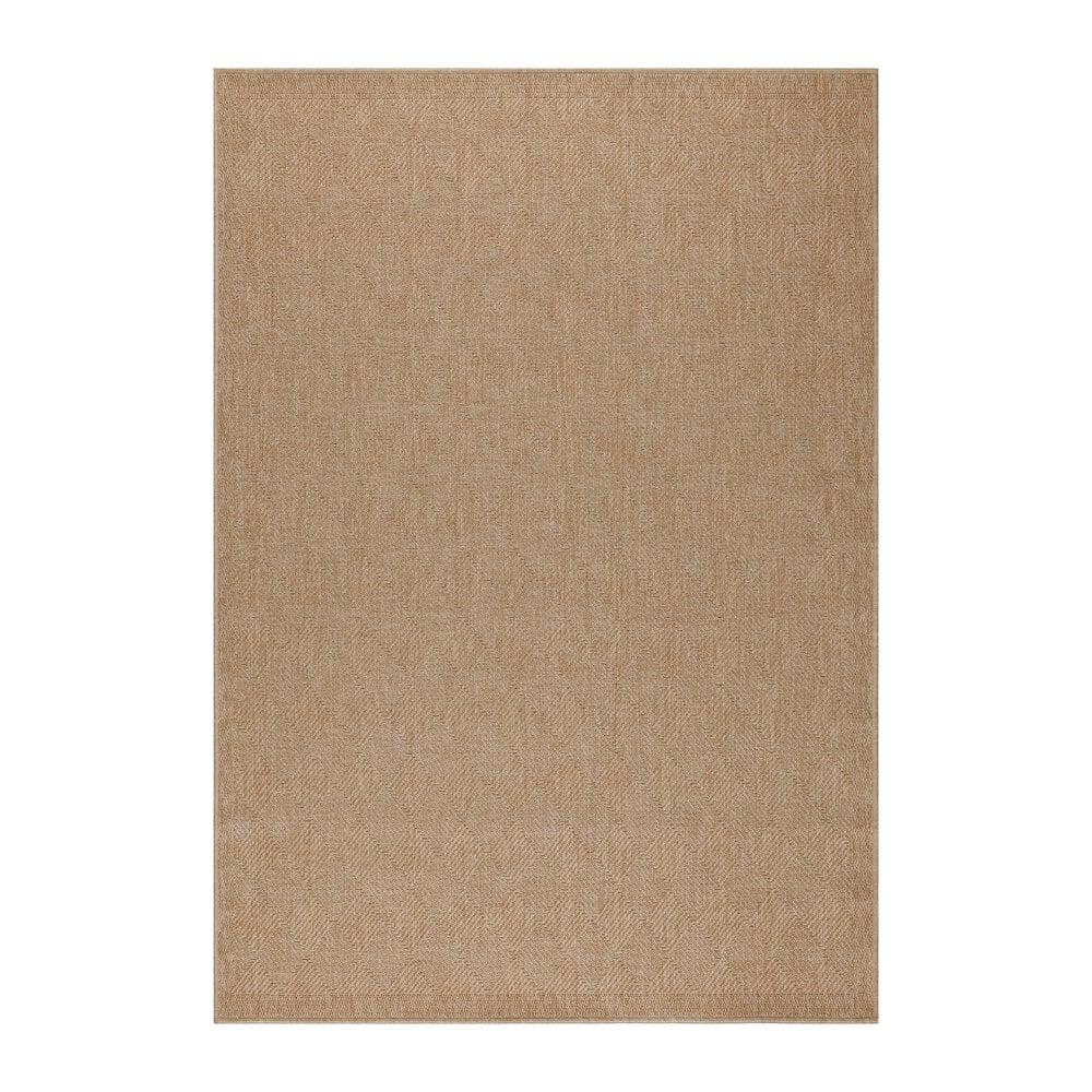 Flycarpets Lucia Naturel Sisal Beige Vloerkleed - Buitenkleed Voor Binnen & Buiten