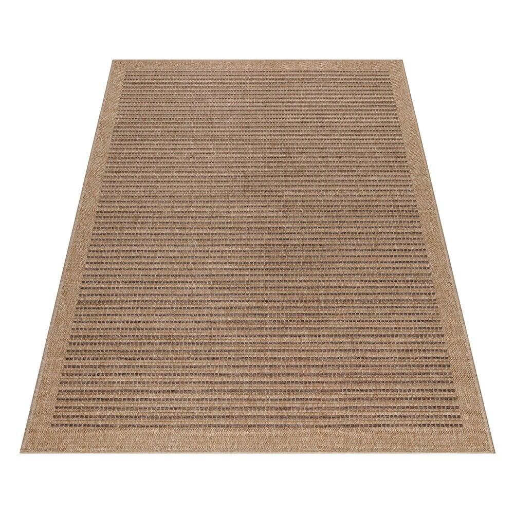 Flycarpets Lucia Naturel Sisal Beige Vloerkleed - Buitenkleed Voor Binnen & Buiten