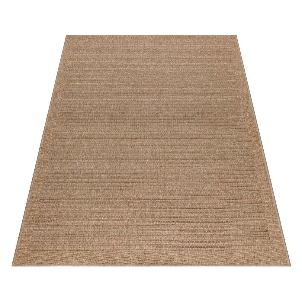 Flycarpets Lucia Naturel Sisal Beige Vloerkleed - Buitenkleed Voor Binnen & Buiten