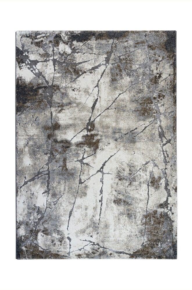 Flycarpets Maratta Vintage Modern Bruin - Beige - Grijs Vloerkleed