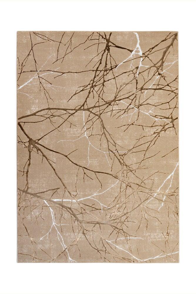 Flycarpets Minye Modern Beige Taupe Vloerkleed - Designer