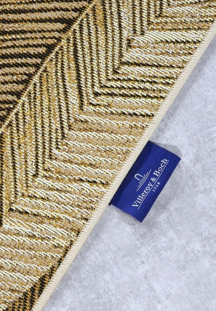 Flycarpets Modern Binnen- En Buitenkleed - Eugene Goud/Zwart