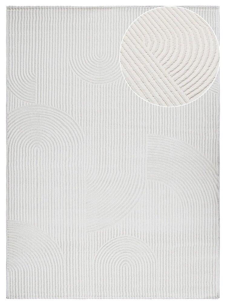 Flycarpets Nara Modern Japandi Stijl Vloerkleed - Crème