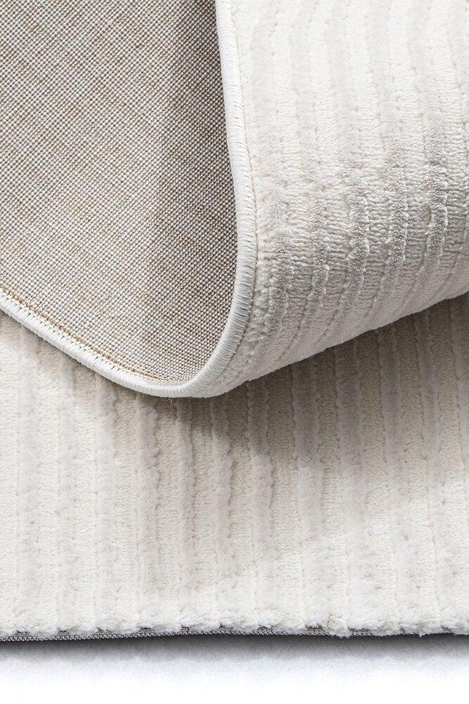 Flycarpets Nara Modern Japandi Stijl Vloerkleed - Crème