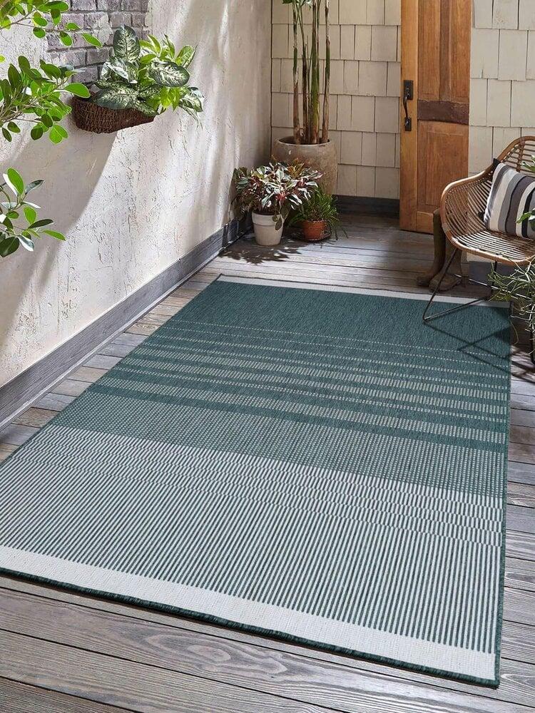 Flycarpets Omkeerbaar Binnen- En Buitenkleed - Terrazo Fade Groen
