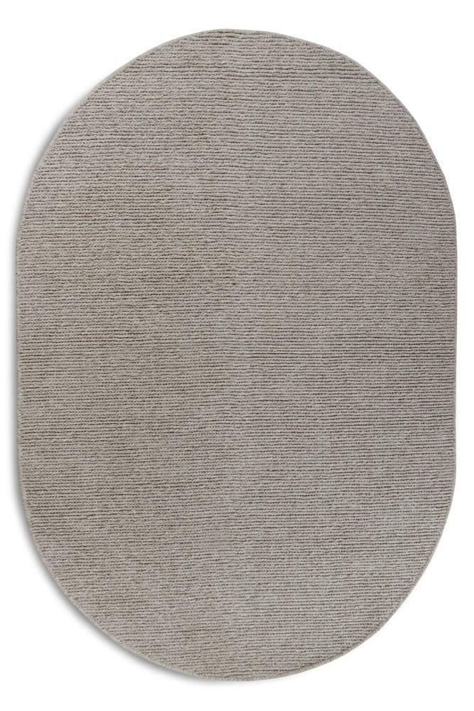 Flycarpets Ovaal Wollen Vloerkleed - Francois Linen/Beige