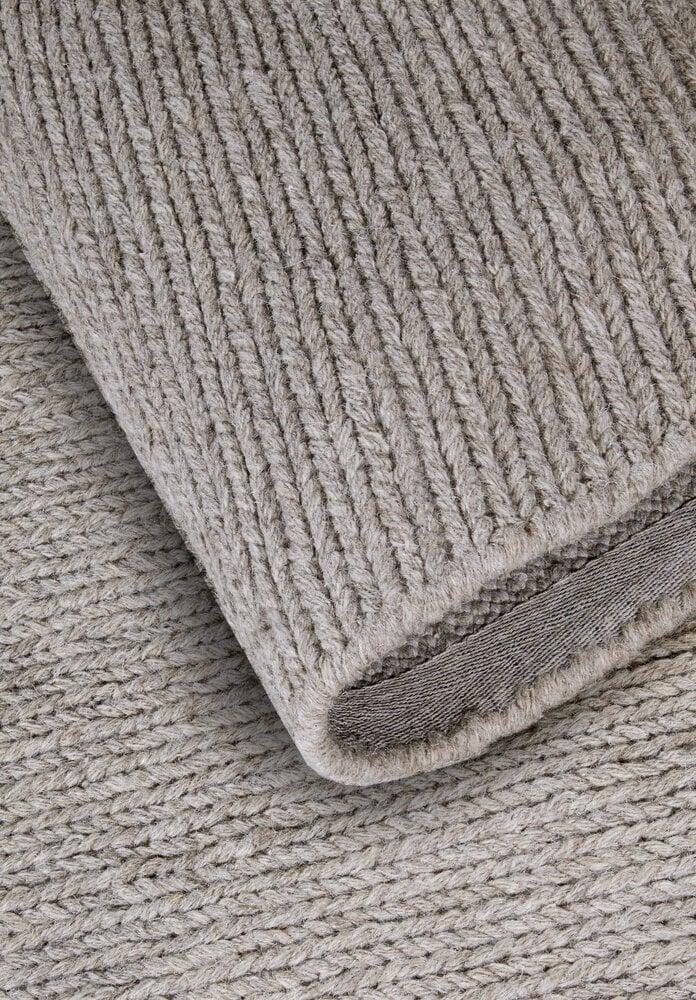 Flycarpets Ovaal Wollen Vloerkleed - Francois Linen/Beige