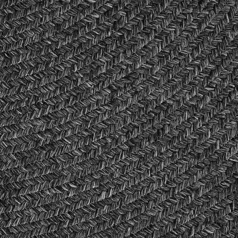 Flycarpets Rond Binnen- En Buitenkleed - Trenzado Donkergrijs