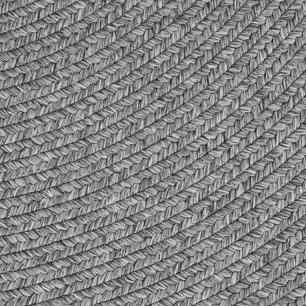 Flycarpets Rond Binnen- En Buitenkleed - Trenzado Grijs