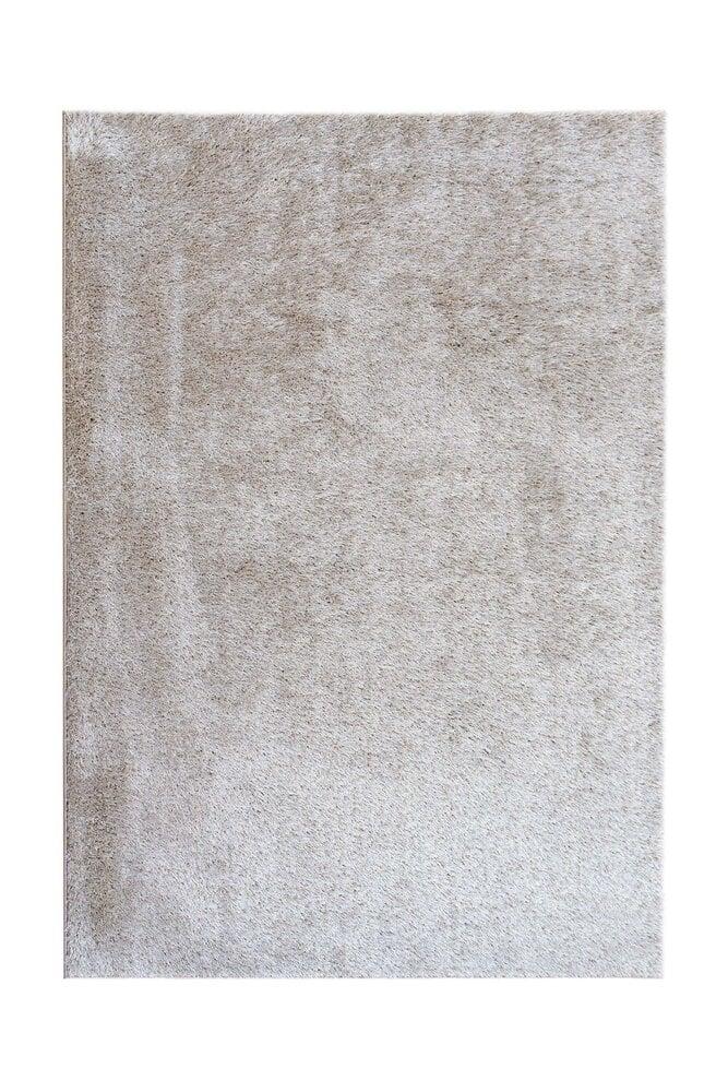 Flycarpets Rosia Vloerkleed - Effen Uni & Wasbaar Hoogpolig - Beige