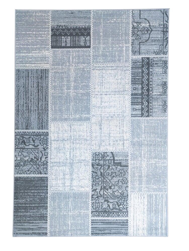 Flycarpets Sarande Vintage Grijs Vloerkleed - Patchwork Design