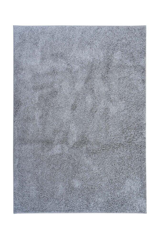 Flycarpets Sida Vloerkleed - Effen Hoogpolig & Wasbaar - Grijs