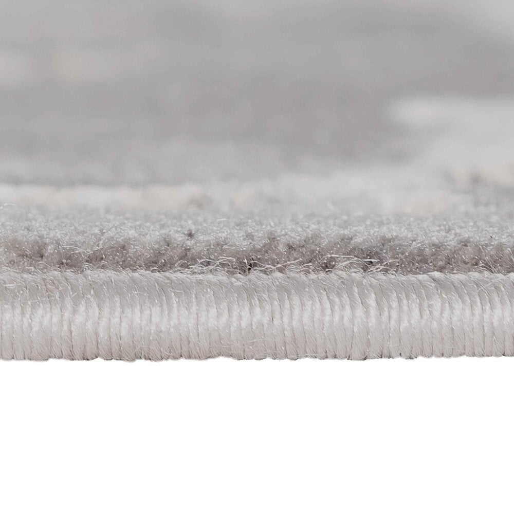 Flycarpets Tamara Vloerkleed - Marmer Design Modern Laagpolig - Grijs