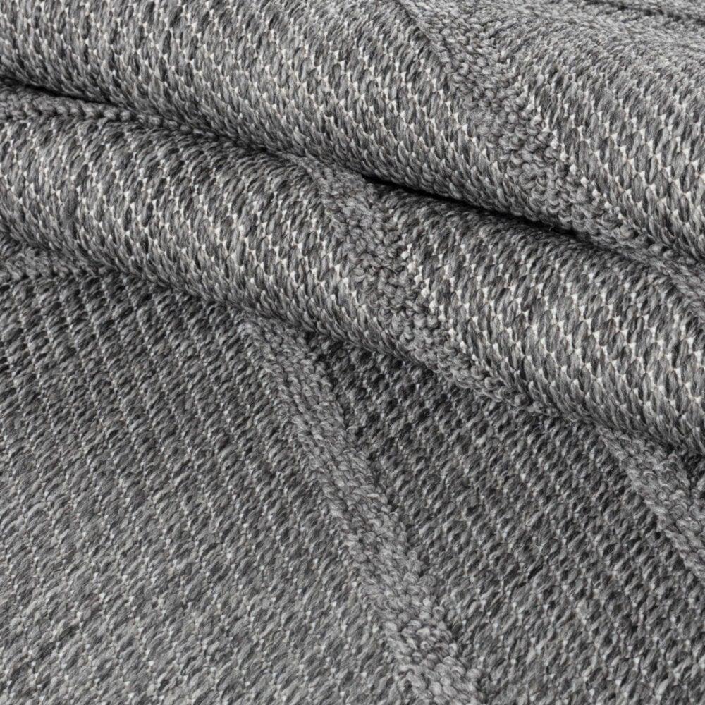 Flycarpets Tenedo Indoor & Outdoor Grijs Vloerkleed - Geruit