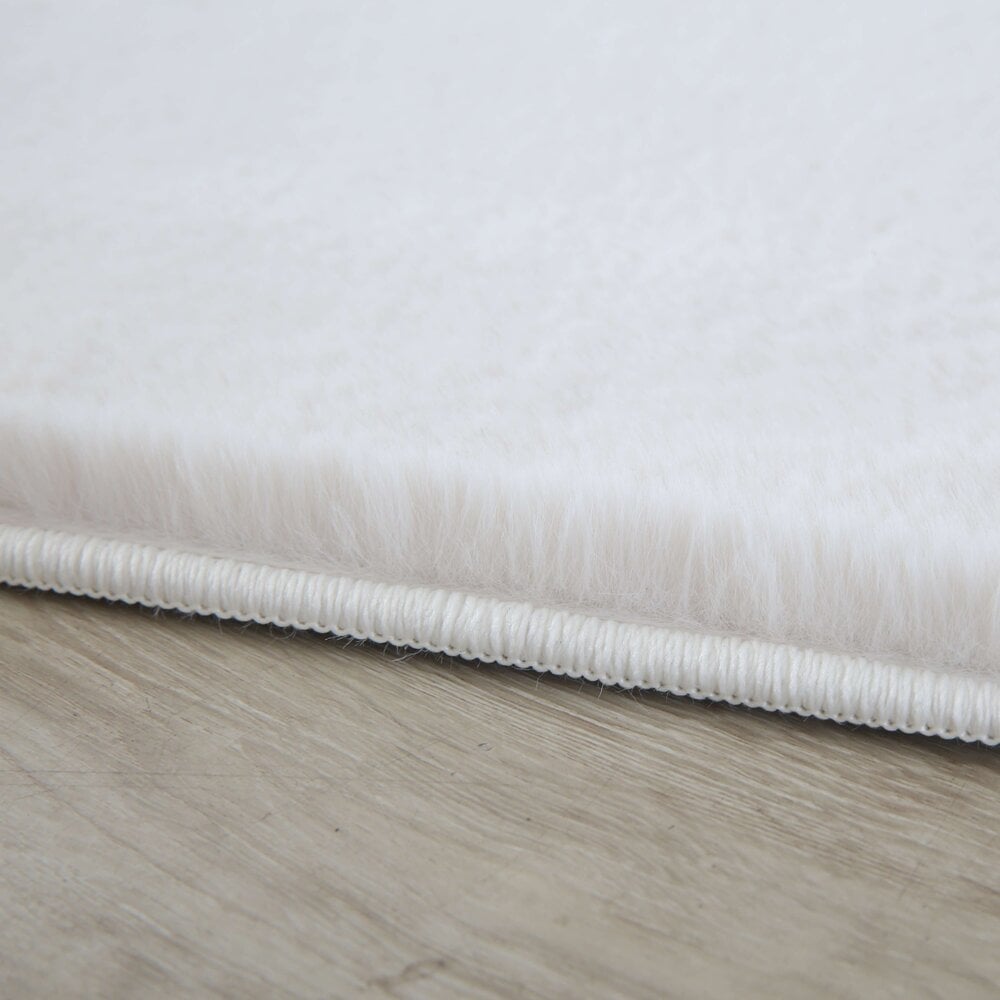 Flycarpets Teresa Hoogpolig Fluffy Crème Vloerkleed