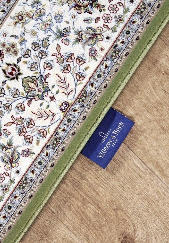 Flycarpets Villeroy & Boch - Klassiek Laagpolig Vloerkleed - Etienne - Groen / Crème