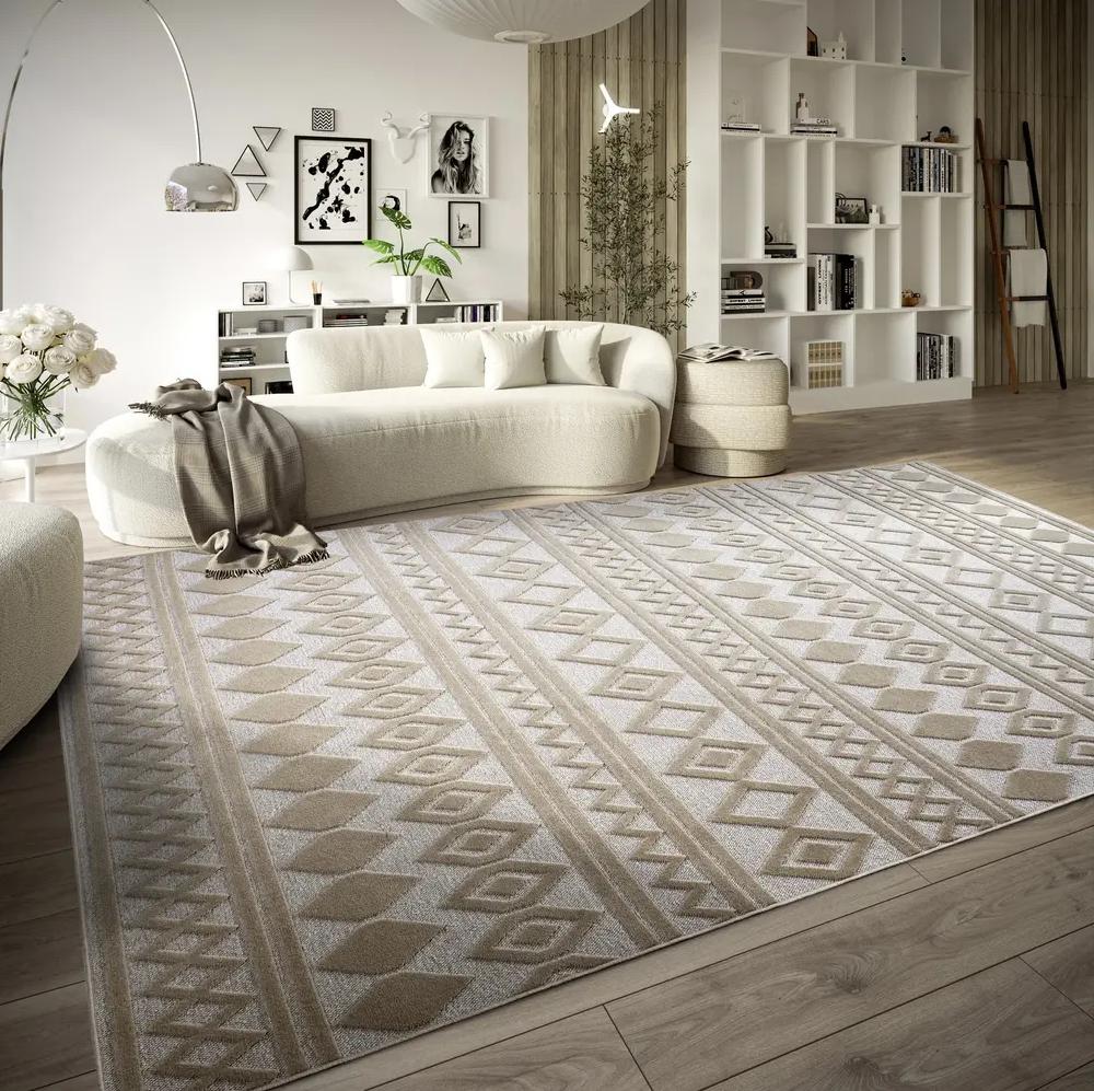 Flycarpets Villeroy & Boch - Laagpolig Vloerkleed - Catherine - Crème