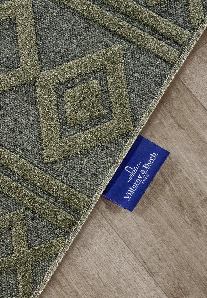 Flycarpets Villeroy & Boch - Laagpolig Vloerkleed - Catherine Naturel - Jungle Groen