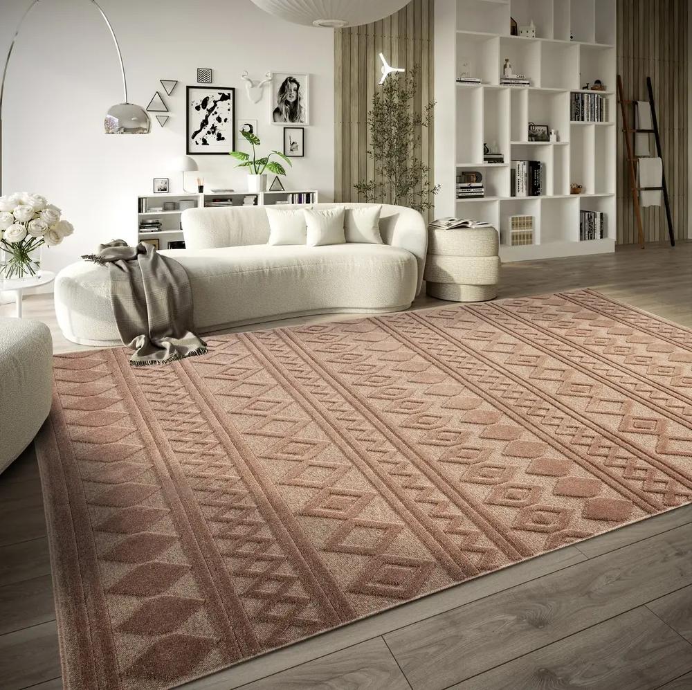 Flycarpets Villeroy & Boch - Laagpolig Vloerkleed - Catherine Naturel - Koper
