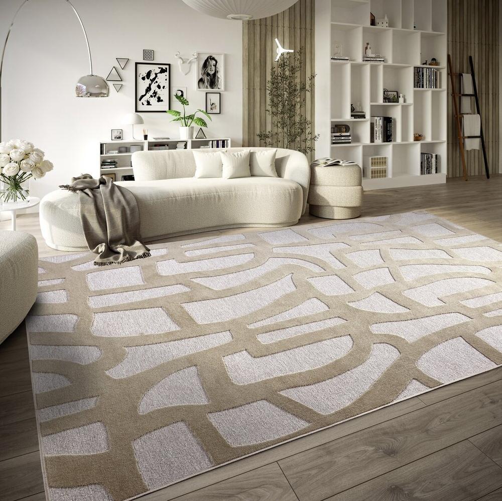 Flycarpets Villeroy & Boch - Laagpolig Vloerkleed - Therese - Crème