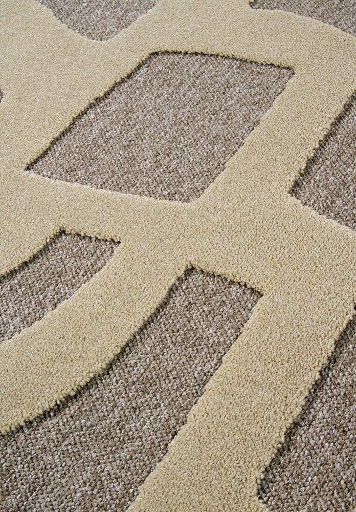 Flycarpets Villeroy & Boch - Laagpolig Vloerkleed - Therese - Grijs / Beige