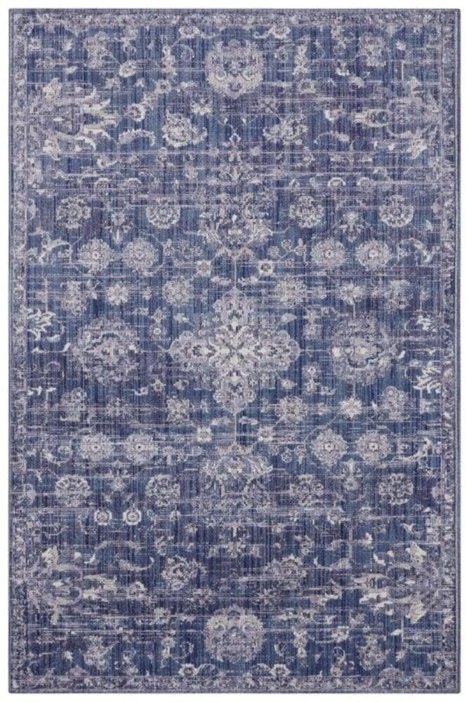 Flycarpets Vintage Binnen- En Buitenkleed - Alexandria Blauw