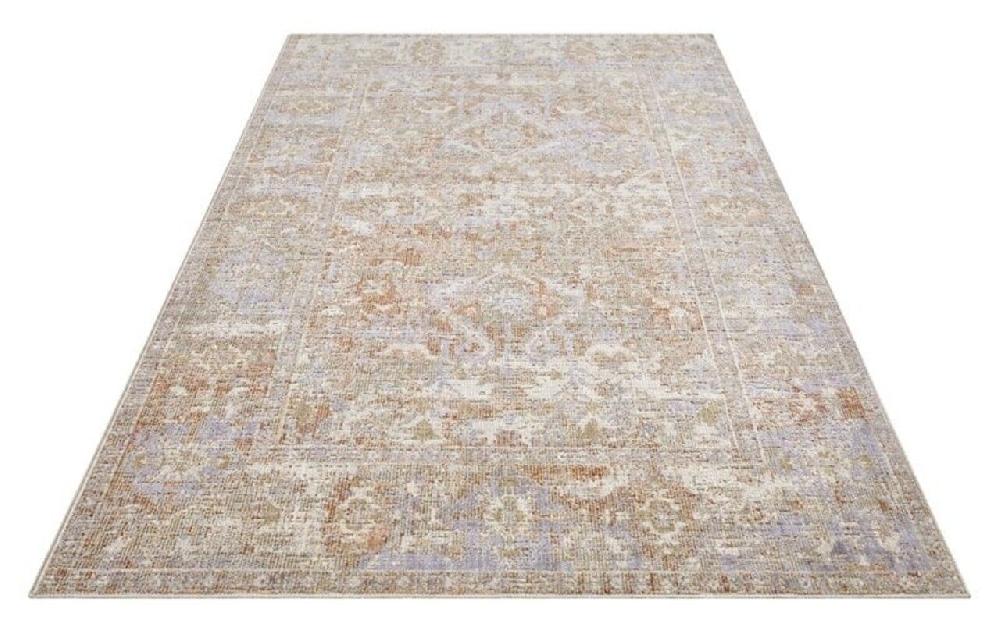 Flycarpets Vintage Binnen- En Buitenkleed - Port Said Crème/Rood