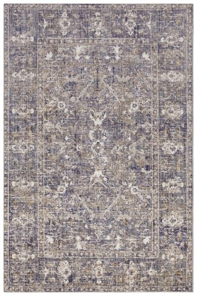 Flycarpets Vintage Binnen- En Buitenkleed - Port Said Grijs/Blauw