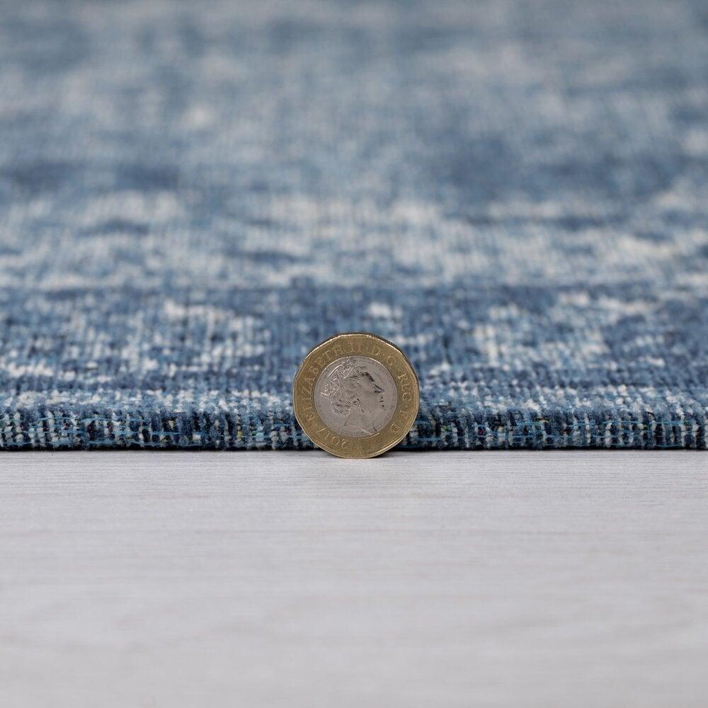 Flycarpets Vintage Vloerkleed - Antique Traditioneel Blauw