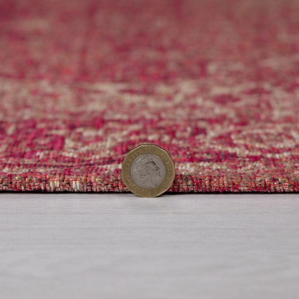 Flycarpets Vintage Vloerkleed - Antique Traditioneel Roze