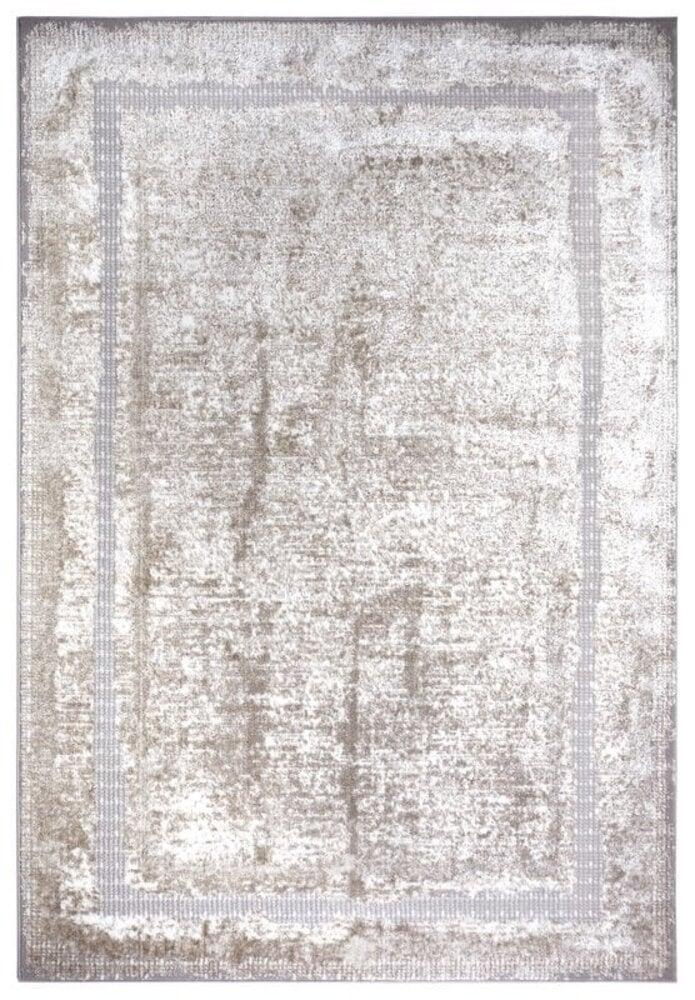 Flycarpets Vintage Vloerkleed - Shine Abstract Grijs/Beige