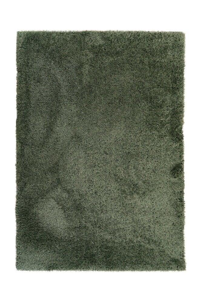 Flycarpets Wenen Vloerkleed - Recycled 5Cm Poolhoogte Hoogpolig Effen - Groen