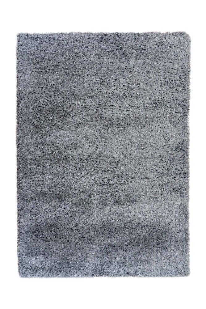 Flycarpets Wenen Vloerkleed - Recycled 5Cm Poolhoogte Hoogpolig Effen - Grijs