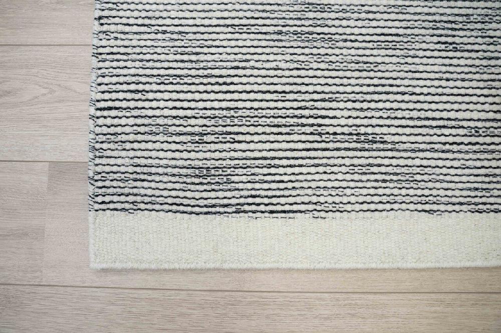 Flycarpets Wollen Vloerkleed - Serenity Handgeweven - Grijs