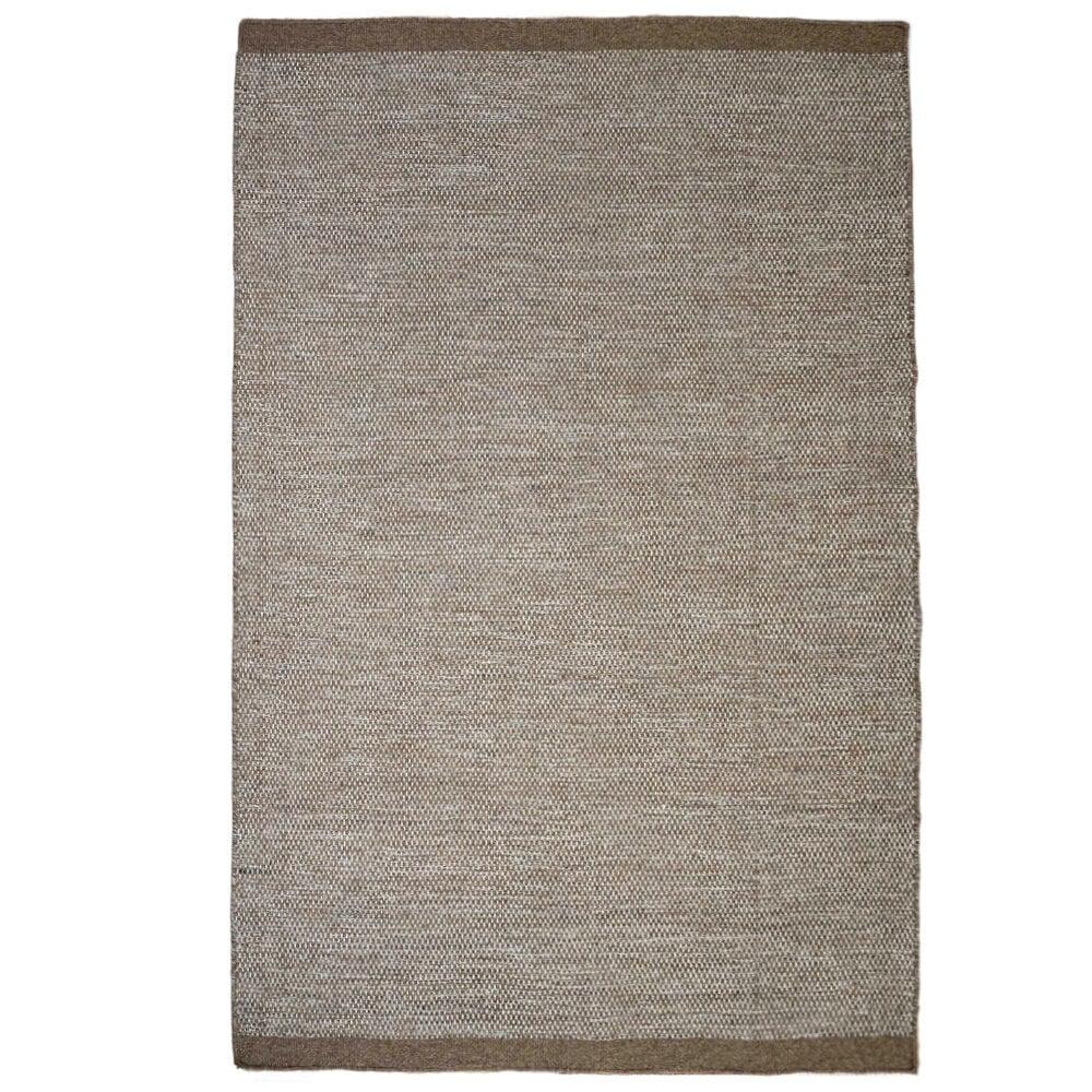 Flycarpets Wollen Vloerkleed - Serenity Handgeweven - Taupe