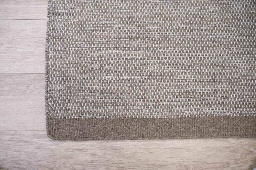 Flycarpets Wollen Vloerkleed - Serenity Handgeweven - Taupe