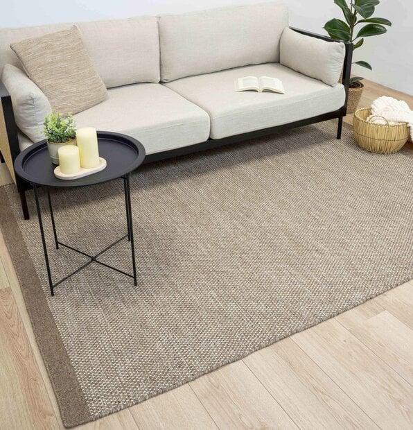 flycarpets Wollen vloerkleed - Serenity Handgeweven - Taupe